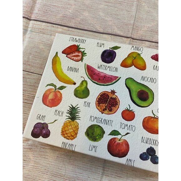 New Sealed Fruit By Rae Dunn 1000 Piece Puzzle - Picture 5 of 11
